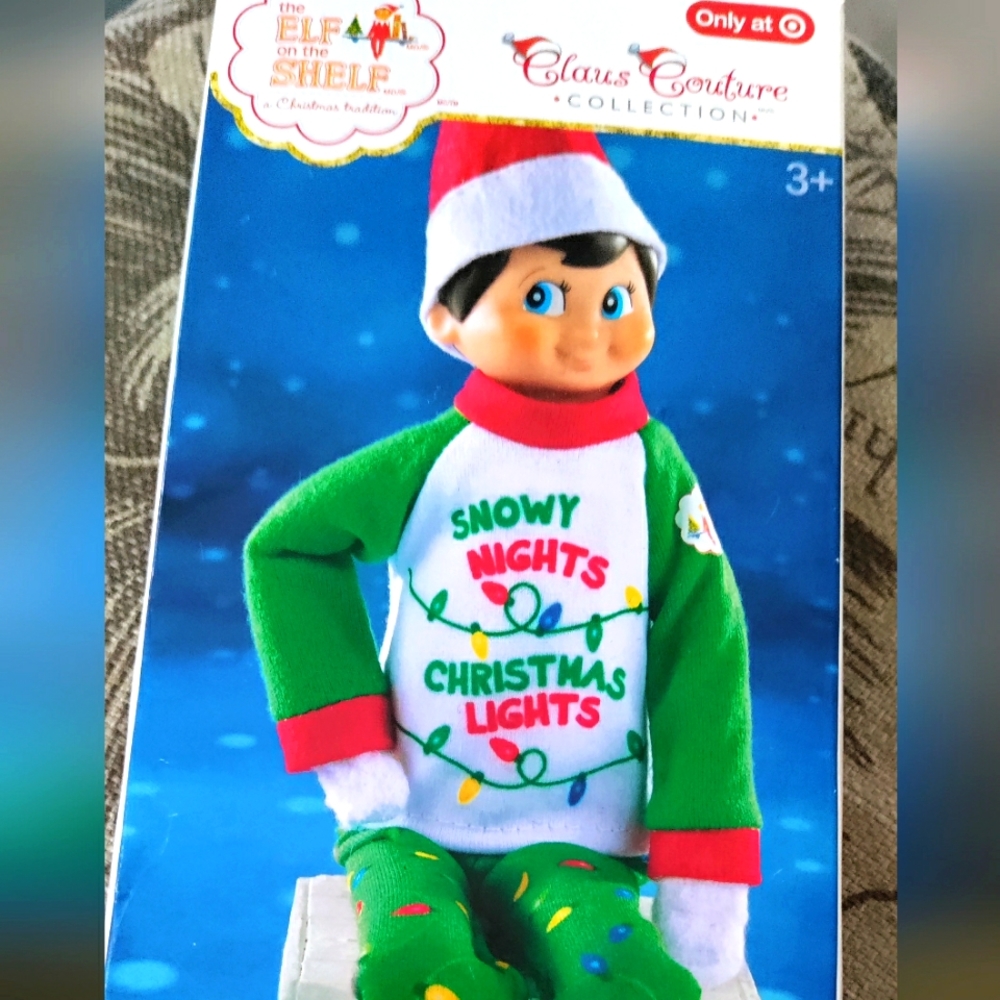 Christmas pajamas for the Elf on The Shelf